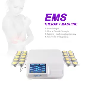Điện thần kinh kích thích đau cứu trợ thiết bị EMS Microcurrent cơ thể Máy tập thể dục