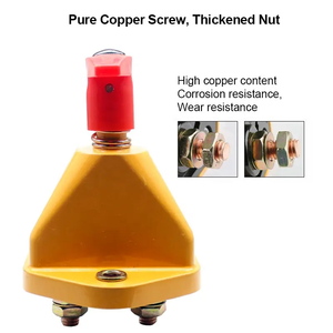 Phổ xe chất lượng cao Auto <span class=keywords><strong>Battery</strong></span> Cut Off isolator ChuyểN 12V 48V 30A xe tải máy kéo Xe pin ngắt kết nối chuyển đổi - Product Image 6