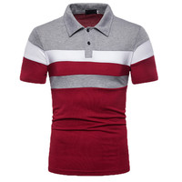 Camiseta Lisa de Color Sólido |   Polo Deportivo Sublimado para Hombre, Manga Corta, Uniforme de Equipo con Logotipo Personalizado