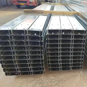 Perfil de Acero en Forma de C <span class=keywords><strong>2x2</strong></span> de Fábrica China, Acero Galvanizado por Inmersión en Caliente Estándar, Tamaños de Correas de Acero - Product Image 6