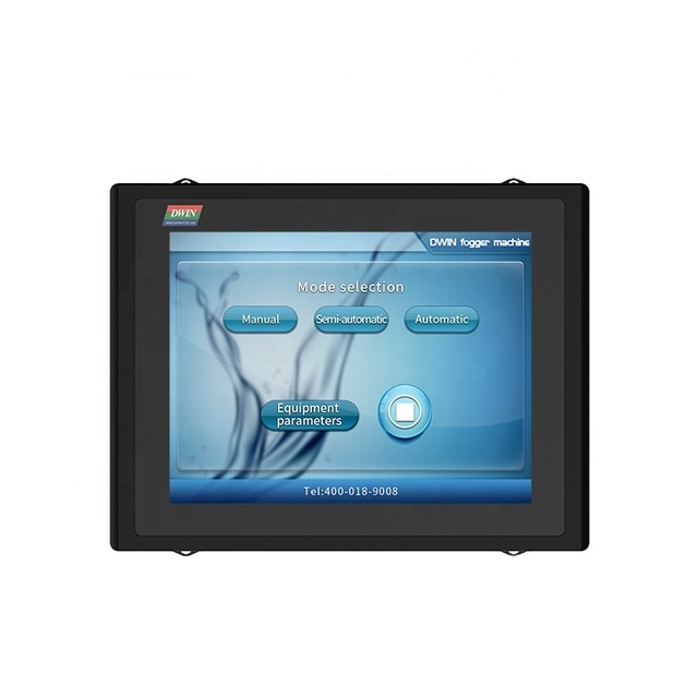 DWIN 8 Inch 800*600 HMI Smart TN TFT LCD Display Module Uart Touch Screen with Cover RS232 RS485