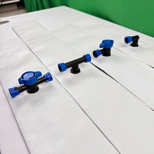 Sistema de Irrigação por Gotejamento para Fazendas: Fita Gotejadora Branca Conectável, Mangueira de Gotejamento Flexível de PE Anti-entupimento - Product Image 3
