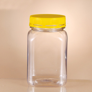 Envases de Plástico PET Cuadrados de Boca Ancha de 200ml, 320ml y 400ml para Miel de Manuka, Grado Alimenticio, con Tapa de Rosca a Prueba de Manipulación - Product Image 3