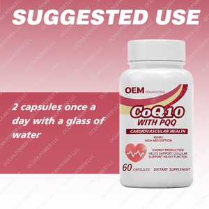 OEM Wholesale CoQ10 Supplement <b>Coenzyme</b> <b>Q10</b> Capsules Food Grade for Heart Health - Product Image 4