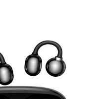 Auriculares Inalámbricos con Clip para Oreja, Carga Tipo-C, Baja Latencia, Sonido Estéreo, para Deportes