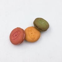 Étiquette privée personnalisée, fard aux fruits, halal, Macaron remplie, crème, biscuits, cookies