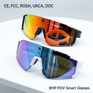 Gafas Inteligentes Deportivas para Exteriores SANVNET SNT SOLIS 2026 con Cámara de 8MP, Lentes Polarizadas, Gafas de Sol Inteligentes con IA para Ciclismo en Carretera para Hombre - Product Image 2