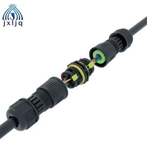 Connecteurs <span class=keywords><strong>Électrique</strong></span>s <span class=keywords><strong>Étanche</strong></span>s IP68 M16 à 5 Broches Type T, Vis M20 en Nylon, Connecteurs Rapides en Plastique M25 pour Câbles de Fontaines, Piscines et Éclairage LED - Product Image 2