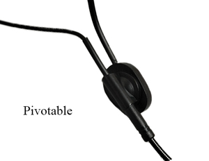 60CC Noir Casque <span class=keywords><strong>Microphone</strong></span> Temple Église Chantant Écritures Bouddhistes Mono Prise Droite Tête Portée <span class=keywords><strong>Microphone</strong></span> - Product Image 3