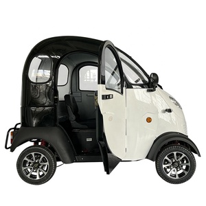 Auto Eléctrico Clásico de 4 Ruedas en Venta, Scooter Eléctrico de Cabina de Cuatro Ruedas Económico con Certificado para Adultos - Product Image 4