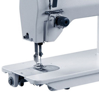 Machine à coudre zigzag industrielle MYSEW 20U53 pour une largeur de point d'arc de 9 mm, idéale pour la production en usine de confection.