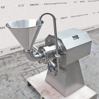 Homogénéisateur de moulin colloïdal horizontal avec rotor de stator pour la fabrication de l'usine Assaisonnement Mayonnaise Lait d'amande Beurre d'arachide