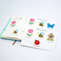 Autocollants personnalisés en vinyle UV imprimés sur mesure, personnages de dessins animés, imperméables, décoratifs, pour cahiers, étiquettes de logo d'anime
