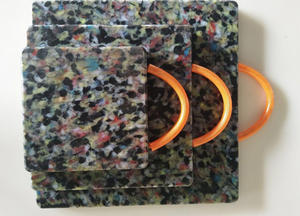 Almohadillas de soporte de material reciclado: Alto rodamiento de carga, ecológico, resistente al desgaste, tamaño personalizado - Product Image 4