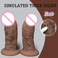 YAQU gros gode réaliste pénis en silicone géant jouets sexuels pour adultes pour femmes