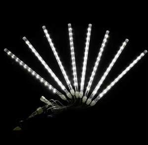 30cm/50cm/80cm防水LEDライトカラフルな雪落下アイシクル流星シャワーウェディングガーデンクリスマス屋外プラスチック - Product Image 6