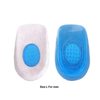 Coussinets de talon en Gel à éperon osseux, coussinets de chaussures de soutien de la fasciite plantaire pour les pieds d'achille, coussinets de protection absorbant les chocs
