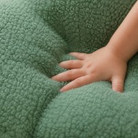 Fauteuil enfant personnalisable en mousse moelleuse avec oreilles de lapin, mini-canapé léger pour chambre et hôtel