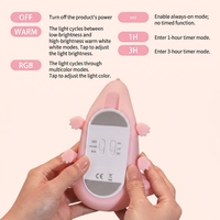 Lampe de chevet pour enfants, bébé, rechargeable, portable, LED, petite lampe de nuit en forme d'animal, USB, mini lampe de table à capteur tactile pour enfants