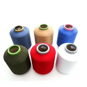 nylon covered spandex yarn 20d elastic thread for sewing