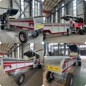 เครื่องสับไม้แบบเคลื่อนที่ขนาดใหญ่12-18ตัน/ชม. เครื่องสับไม้แบบพกพามีสายพานลำเลียงแบบพับได้เพื่อความสะดวกในการเคลื่อนย้าย - Product Image 2