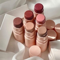 Tubes de fard à joues biologique imperméables et durables, Design de Logo, Palette de fard à joues, poudre végétalienne, étiquette privée, crème, bâton de fard à joues