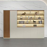 Luxe Simple Moderne Patron Bureau Lumière Élégant Président Bureau Superviseur Chaise Ensemble Minimaliste Directeur Exécutif Bureau Chaise De Bureau