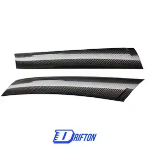 Khô sợi carbon một trụ cột Bìa Trims cho TOYOTA gr Supra MK5