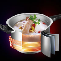 Cuisinière à gaz multifonctionnelle 6L 5 10 litres en aluminium antidéflagrant Pot de cuisson à haute pression de vapeur Grande capacité