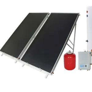 Hot Selling Compact Pressure Flat Panel Solar Water Heater Pressurized Flat Plate Solar Water Heater