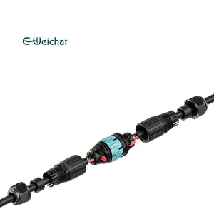 E-Weichat Outdoor Underwater Lighting Cable Joint Wire To Wire Butt IP68 Waterproof Screwless Connector