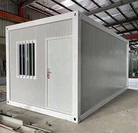 Maison conteneur européenne préfabriquée de luxe moderne prête à l'emploi modulaire petit kit de maison préfabriquée à faible coût portable bon marché