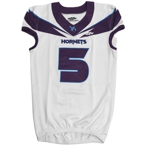 Vente en gros de maillots de football américain personnalisés sergé d'uniformes de football américain de haute qualité - Product Image 3