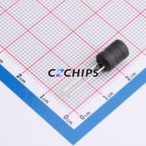 Inductor de Anillo de Color XR6*8-822K-L / Inductor de Montaje Pasante (THT), D6xL8mm 8.2mH 10% 40mA 30Ohm - Product Image 2