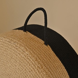 Best Selling Handmade Jute Pouffe Ottoman Braided Natural Fiber <b>Floor</b> <b>Seating</b> Stool for Living Room Furniture Bulk Supplier - Product Image 5