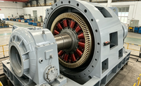 Generator Energi Bebas 150KW-2MV Sistem Turbin Pelton Hidro Flywheel untuk 50kw