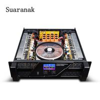 YLW 30000 — panneau amplificateur de puissance DJ numérique, son Audio professionnel, 2 canaux, 2U, 2x1800W, avec affichage LED pour karaoké caisson de basses