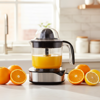 SHANGKAI Sinaasappelpers 40W 1.2L Tweezijdige Draaiende Citruspers Elektrische Citruspers met Trechter