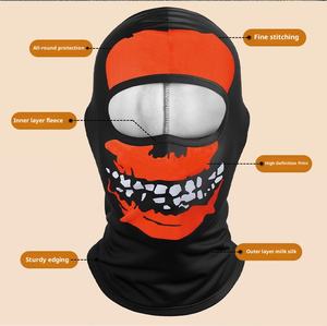 Balaclavas de haute qualité, masque facial, masque personnalisé en forme de crâne, balaclava - Product Image 1