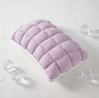 Oreiller en soie glacée ultra-doux et cireux, avec noyau en nylon et élasthanne pour un sommeil profond et une sensation de fraîcheur, modèle Ananas