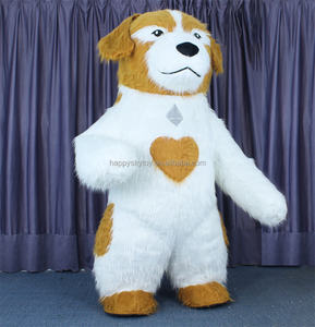 Disfraz <span class=keywords><strong>de</strong></span> <span class=keywords><strong>perro</strong></span> peludo para <span class=keywords><strong>Anime</strong></span> Walking Paradise Activities Chase Dog Mascot Costume Inflable 2M - Product Image 5