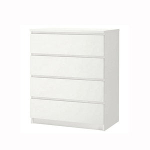 Rustic Oak Wooden Chest <strong>Drawer</strong> Cabinet Set Black Beige White Gloss <strong>Side</strong> <strong>Table</strong> Panel Style <strong>Drawers</strong> for Bedroom Home Hotel Use - Product Image 4