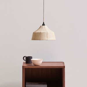 Lampe suspendue Wabi Sabi ronde, base d'ampoule E27, diamètre 30 40 50 60 cm, pour restaurant, bar, café, style chinois - Product Image 2
