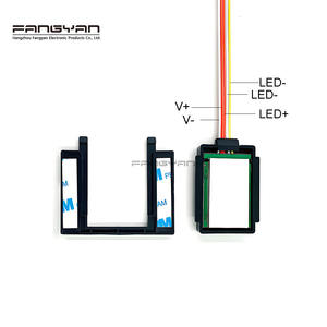 Commutateur intelligent <span class=keywords><strong>professionnel</strong></span> DC12V 60W LED lumière de bande simple/tricolore capteur tactile Invisible fonction de désembuage inductif unique - Product Image 5