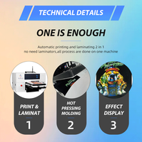 Impresora de Camisetas DTG Económica Refinecolor, Tamaño A3, Multicolor, Máquina de Impresión Directa a Prenda, Máquina de Impresión DTG para Camisetas