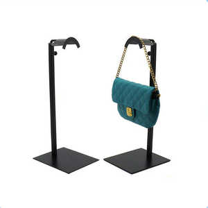 Présentoir de sac à main, support de sac, présentoir de sac à main en métal, cintre de sac avec crochet - Product Image 1