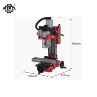 Machine de fraisage et de perçage SX2 Mini, capacité de perçage de 16 mm, moteur sans balais, machine de fraisage SIEG