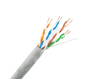 Câble réseau OEM&ODM de haute qualité Cat6 UTP 24AWG 0,5 mm CCA, gaine PVC intérieure, 1000 pieds/305 m, faible MOQ