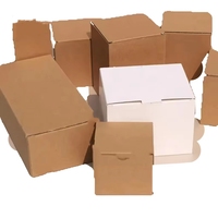 Kotak Hadiah Kecil dari Kertas Kraft untuk Lilin, Kemasan Karton Bisnis Cetak Bergelombang Daur Ulang Beraroma, Hadiah Murah dari Kertas Daur Ulang
