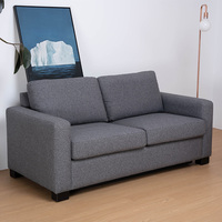 Canapé-lit moderne multifonctionnel pliable et extensible, gain de place, confortable, convertible, futon, tissu pour salon et chambre à coucher